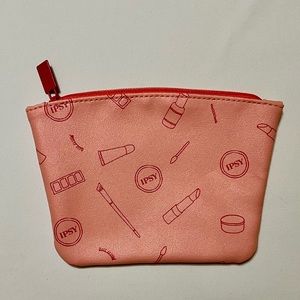 NWT - Ipsy Makeup Bag - Never Used - Pink and Red